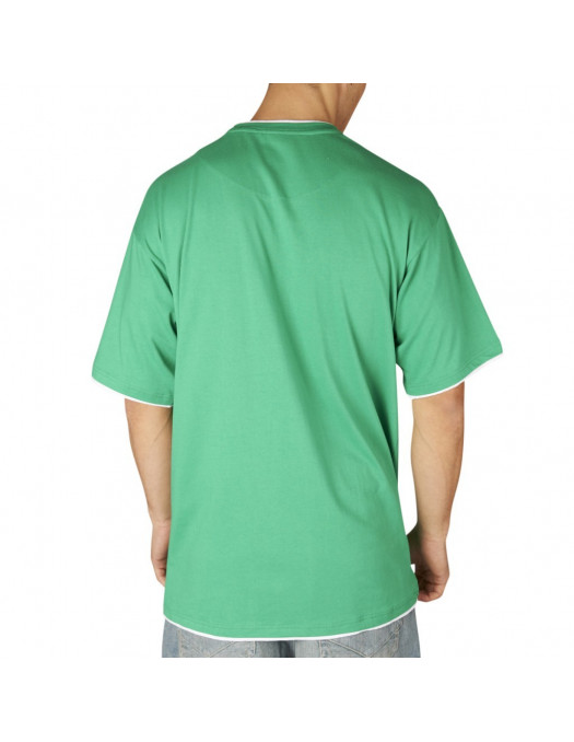 Townz Long Tee green white