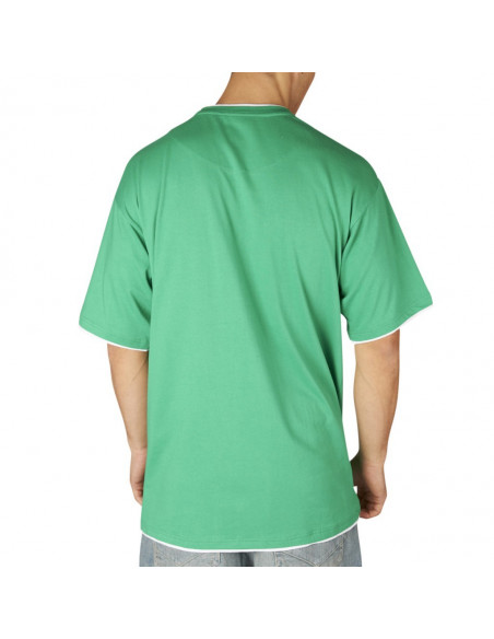 Townz Long Tee green white