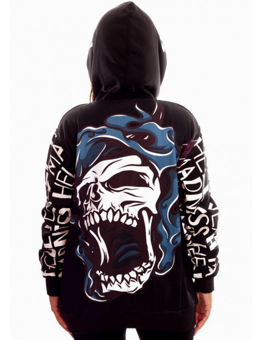 Madness Skull ZipHoodie El Barrio by...