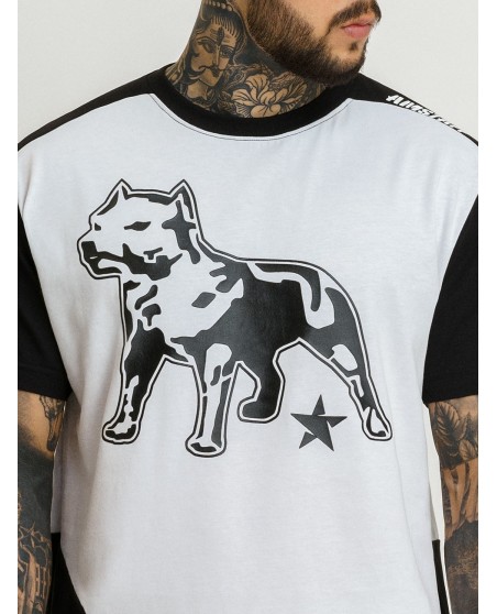 Amstaff athletic T-Shirt BlackNWhite