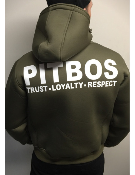 Neopren Jacket All Olive by Pitbos