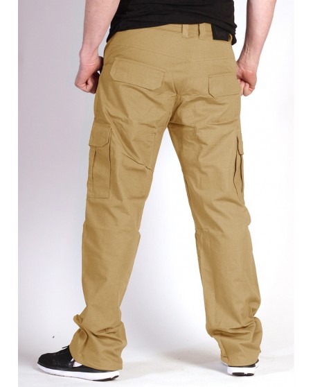 BSAT Regular Fit Combat Cargo Pants Khaki