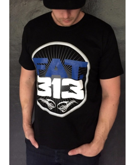 FAT.313 Bomber Excellence Tee Black...