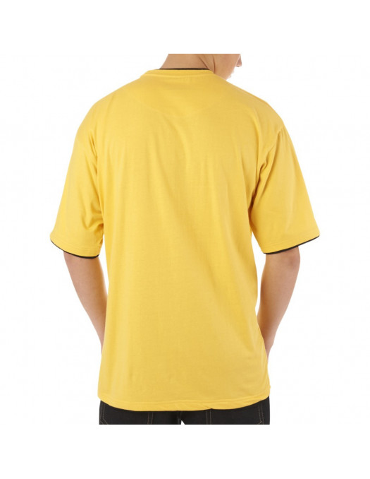 Townz Long Tee yellow black