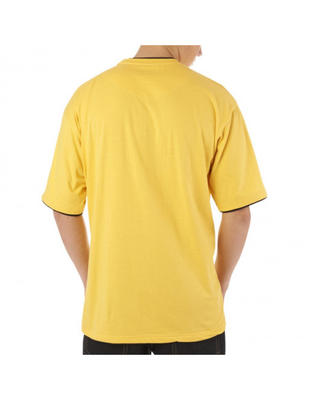 Townz Long Tee yellow black