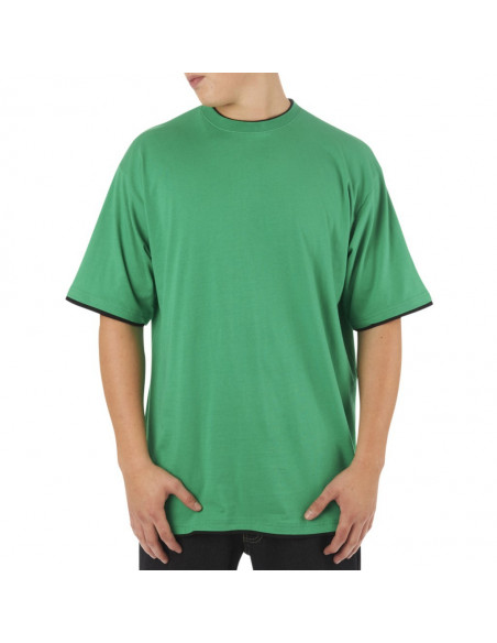 Townz Long Tee green black