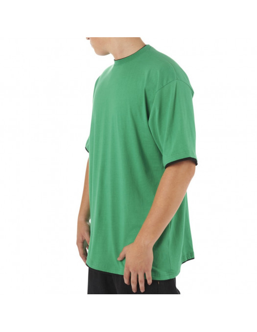 Townz Long Tee green black