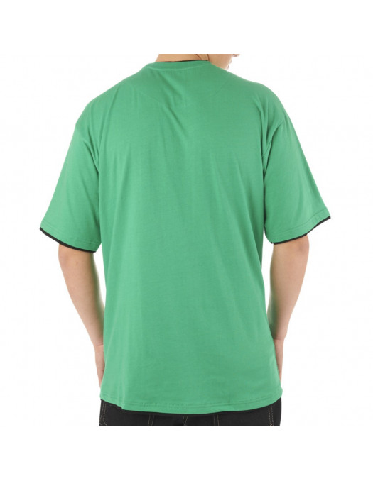 Townz Long Tee green black