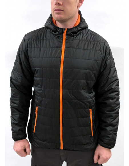 Urban Bubble Jacket BlackNOrange