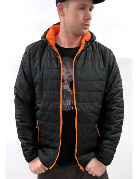 Urban Bubble Jacket BlackNOrange