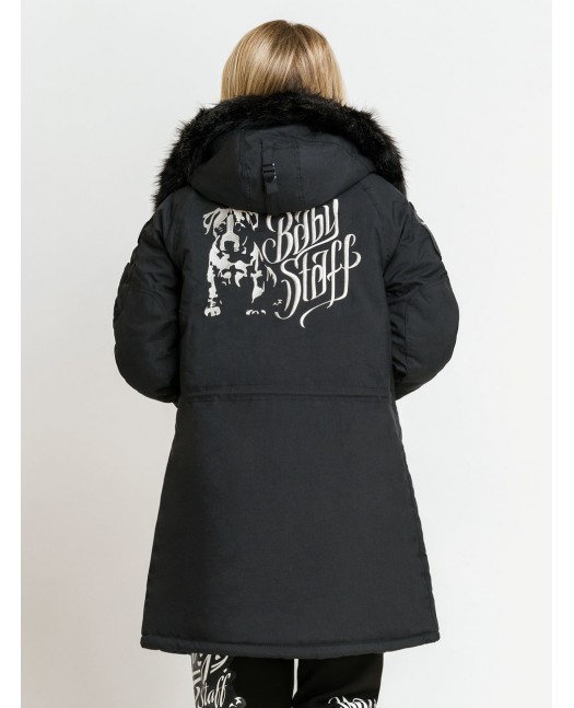 Babystaff Parka Coat Black