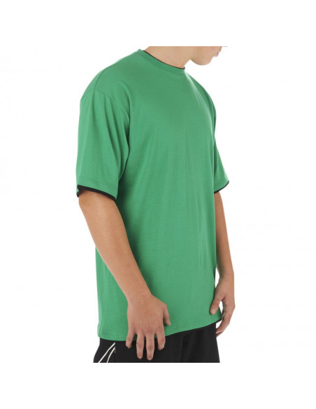 Townz Long Tee green black