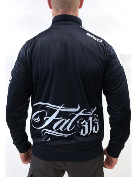 FAT313 Master Track Jacket Signature Blue
