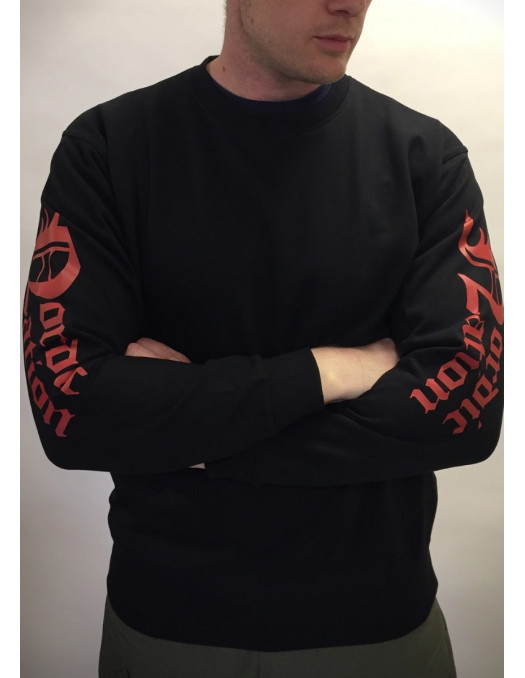 Valhalla Sweatshirt BlackNRed by...