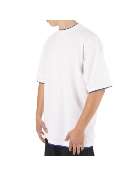 Townz Long Tee white royal