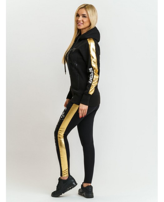 Babystaff BlackNGold ZipHoodie