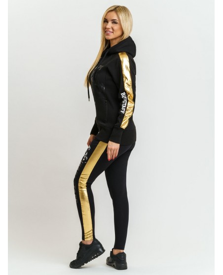 Babystaff BlackNGold ZipHoodie