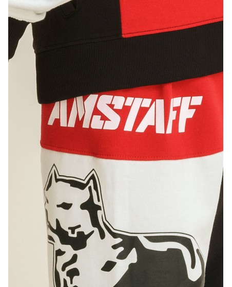 Amstaff Street Instinct Sweatpants Red/Black/White