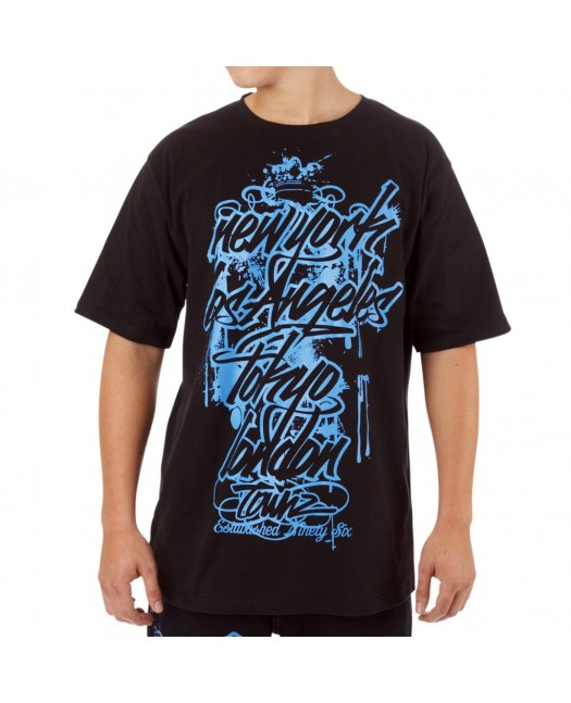 Townz Shirt International black blue