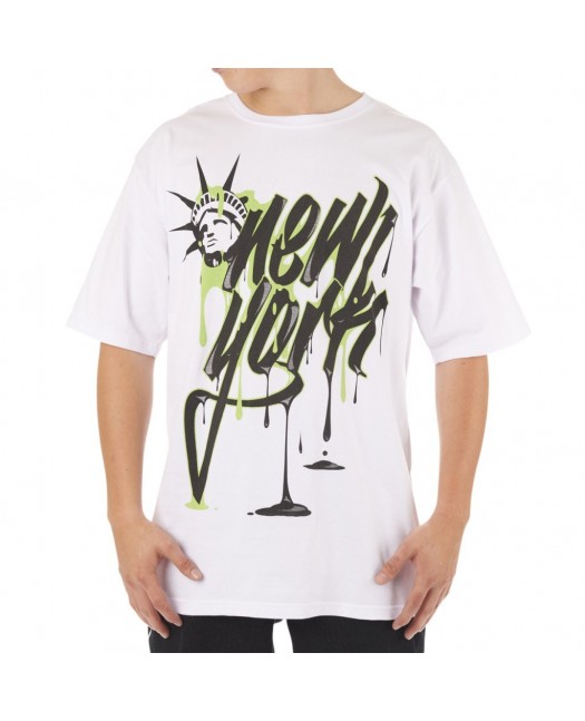 Townz Shirt NY Liberty white green