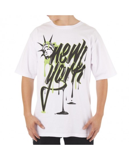 Townz Shirt NY Liberty white green