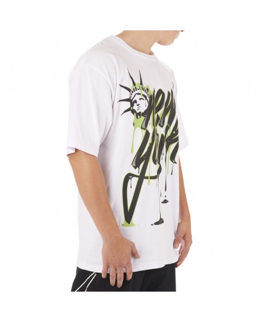 Townz Shirt NY Liberty white green
