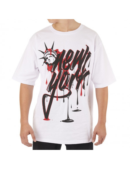 Townz Shirt NY Liberty white red