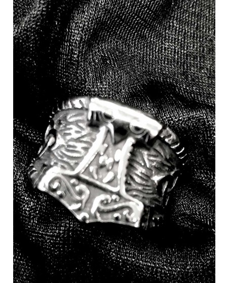 Mjølnir Celtic Knot Ring