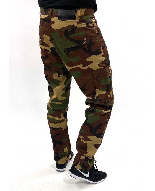 BSAT Regular Fit Woodland Cargo Pants