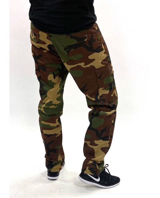 BSAT Regular Fit Woodland Cargo Pants