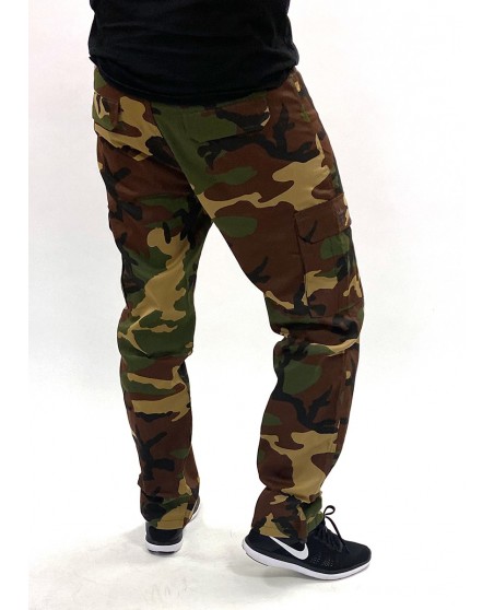 BSAT Regular Fit Woodland Cargo Pants