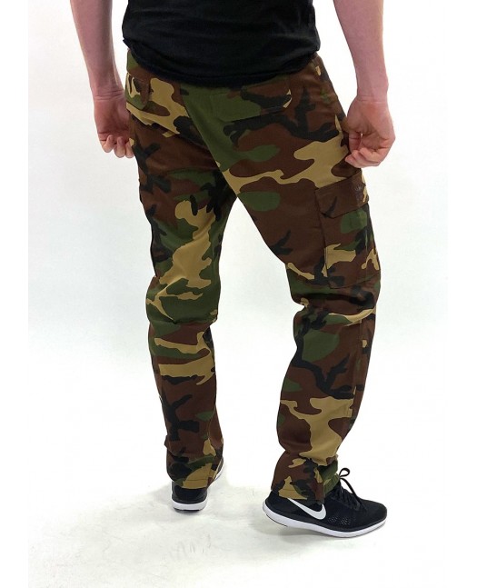 BSAT Regular Fit Woodland Cargo Pants
