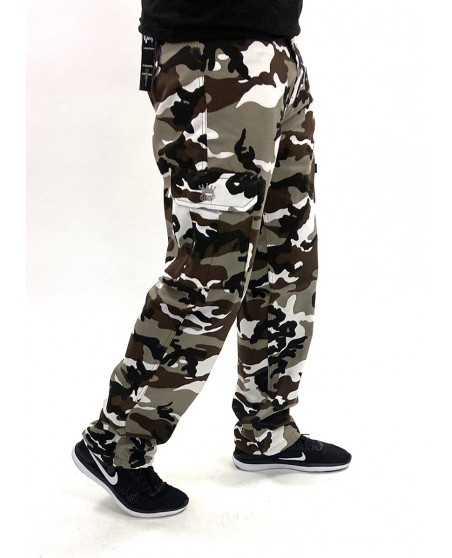 BSAT Regular Fit Urban Camo Cargo Pants