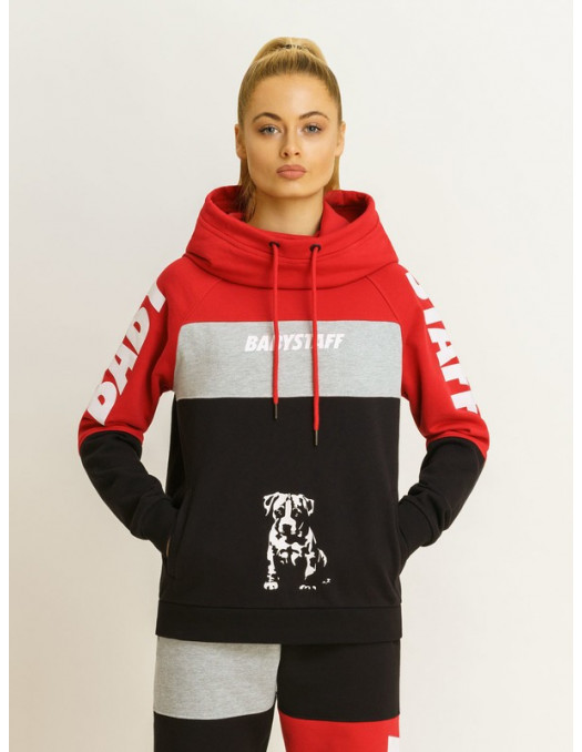 Babystaff Hoodie Sporty Deluxe Red
