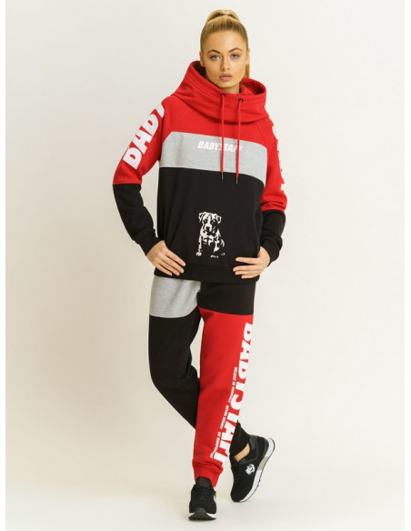Babystaff Sweatpants Sporty Deluxe Red