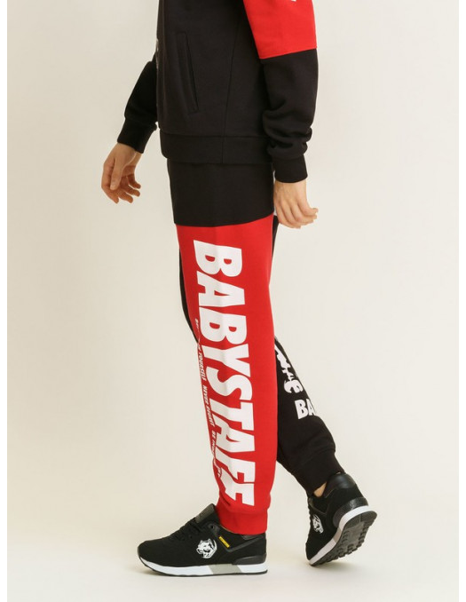 Babystaff Sweatpants Sporty Deluxe Red