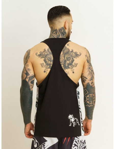 Black Dog Logo Tanktop by Amstaff