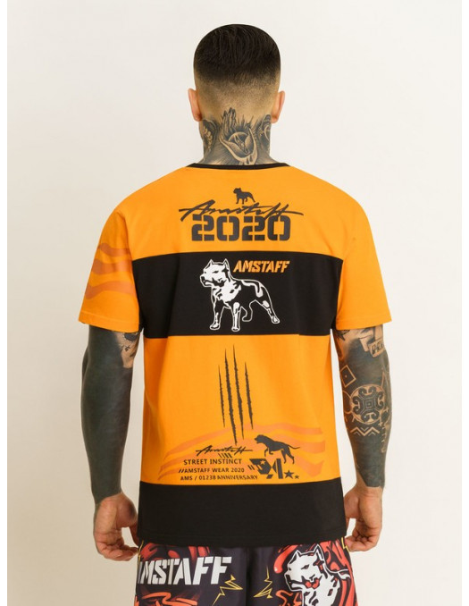 StreetInstinct T-Shirt OrangeNBlack...