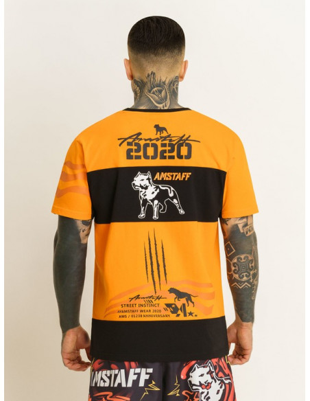 StreetInstinct T-Shirt OrangeNBlack by Amstaff