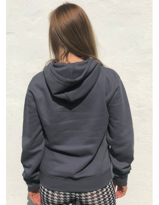 Logo Hoodie GreykNWhite by Pitbos