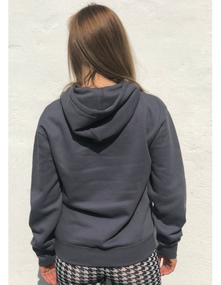 Logo Hoodie GreykNWhite by Pitbos