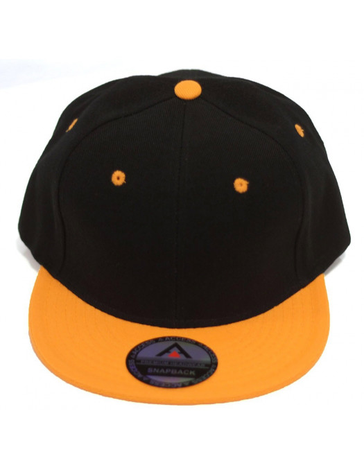 Access SnapBack Cap Black Orange