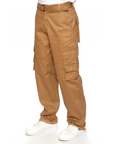 Access Cargo Pants Dark Khaki