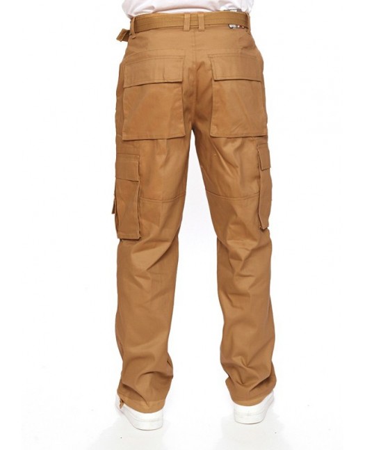 Access Cargo Pants Dark Khaki