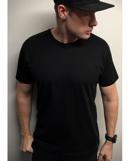 Nordic Worlds Thor's Hammer Tee Back Black Premium Cotton