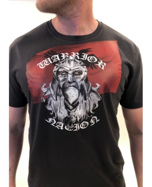 Warrior Nation T-Shirt Grey by Nordic...