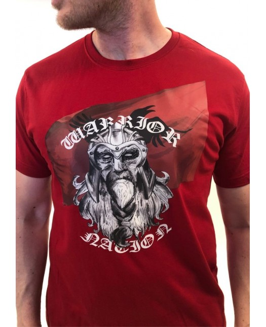 Warrior Nation T-Shirt Red by Nordic...