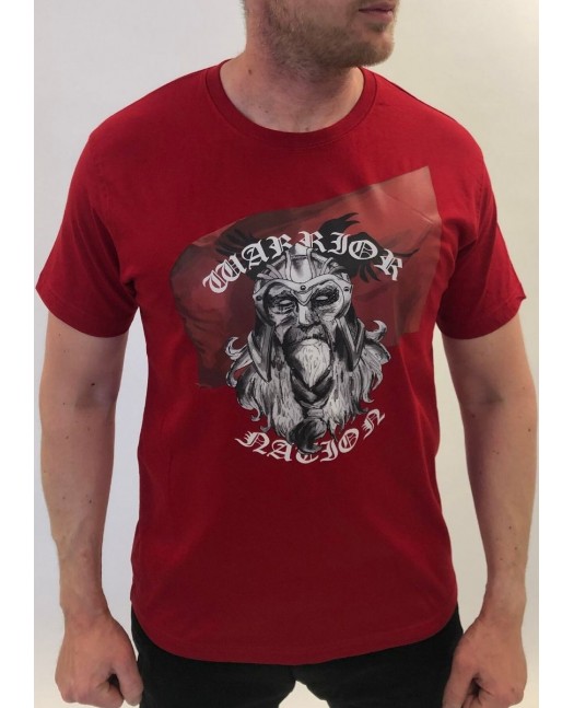 Warrior Nation T-Shirt Red by Nordic...