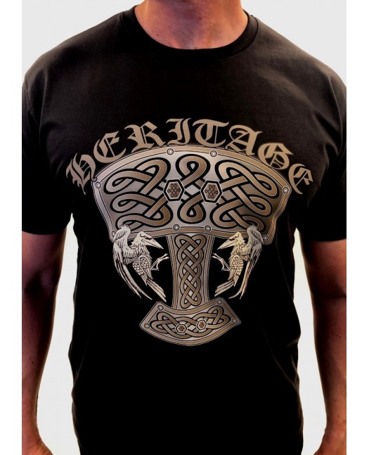 Heritage Hammer T-Shirt Black by...