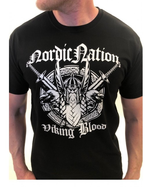 Viking Blood T-Shirt black by Nordic...
